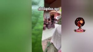 Ghana girl caught on cam