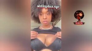 Big breasted baddie sucking titties on camera in xx video